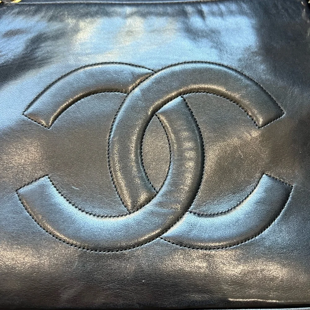 Chanel Lambskin 24k Gold Tote Bag - Picture 10 of 16